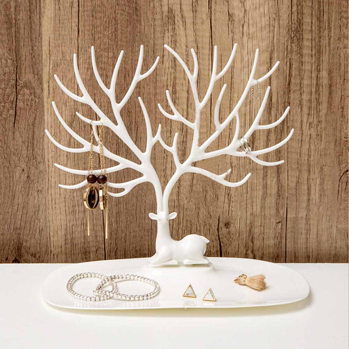 Deer Antler Jewelry Tree Stand