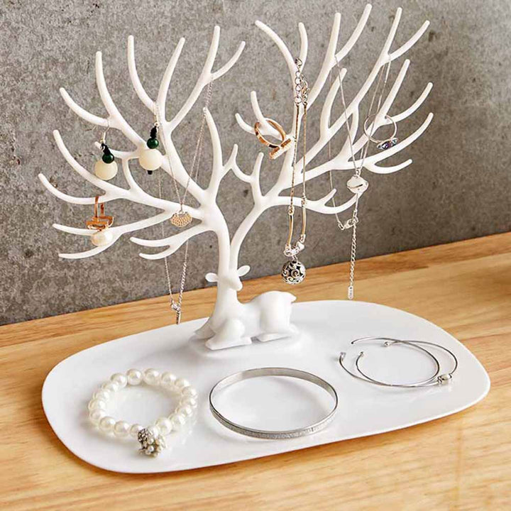 Deer Antler Jewelry Tree Stand