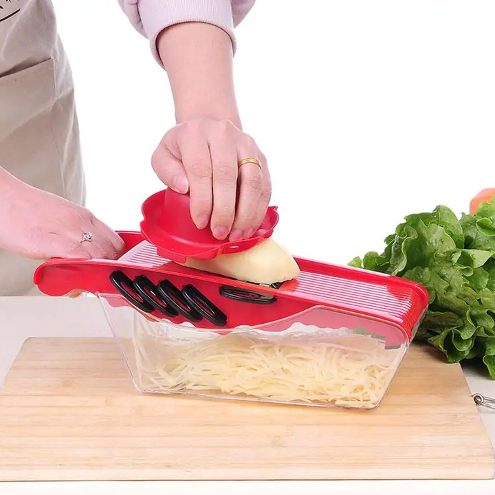 Multi-function Kitchen Slicer with 6 Blades